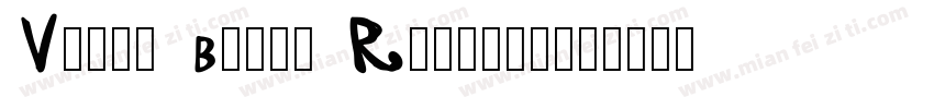 Vodka Brush Regular字体转换